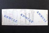 Lebanon National Lottery (Specimen) Loterie Nationale Libanaise 1993 Dec. 23 ورقة اليانصيب الوطني اللبناني