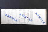 Lebanon National Lottery (Specimen) Loterie Nationale Libanaise 1994 Jan. 27 ورقة اليانصيب الوطني اللبناني