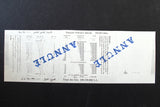 Lebanon National Lottery (Specimen) Loterie Nationale Libanaise 1992 Sept. 3 ورقة اليانصيب الوطني اللبناني