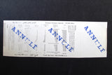 Lebanon National Lottery (Specimen) Loterie Nationale Libanaise 1992 Nov. 19 ورقة اليانصيب الوطني اللبناني