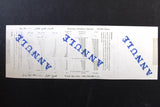 Lebanon National Lottery (Specimen) Loterie Nationale Libanaise 1992 Dec. 31 ورقة اليانصيب الوطني اللبناني