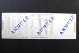 Lebanon National Lottery (Specimen) Loterie Nationale Libanaise 1993 Feb. 4 ورقة اليانصيب الوطني اللبناني
