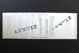 Lebanon National Lottery (Specimen) Loterie Nationale Libanaise 1991 Oct. 17 ورقة اليانصيب الوطني اللبناني