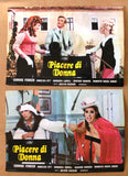 (Set of 11) Piacere di Donna Edwige Fenech Italian Film Lobby Card 70s