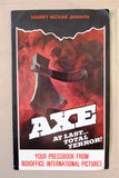 Axe (Jack Canon) Original Movie Pressbook 70s