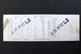 Lebanon National Lottery (Specimen) Loterie Nationale Libanaise 1990 Feb. 8 ورقة اليانصيب الوطني اللبناني