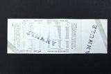 Lebanon National Lottery (Specimen) Loterie Nationale Libanaise 1990 Oct. 4 ورقة اليانصيب الوطني اللبناني