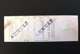 Lebanon National Lottery (Specimen) Loterie Nationale Libanaise 1990 Jan.18 ورقة اليانصيب الوطني اللبناني