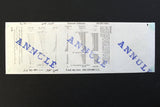 Lebanon National Lottery (Specimen) Loterie Nationale Libanaise 1995 Jun. 29 ورقة اليانصيب الوطني اللبناني