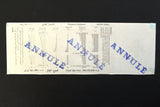 Lebanon National Lottery (Specimen) Loterie Nationale Libanaise 1995 Aug. 3 ورقة اليانصيب الوطني اللبناني