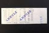 Lebanon National Lottery (Specimen) Loterie Nationale Libanaise 1995 Jun. 1 ورقة اليانصيب الوطني اللبناني