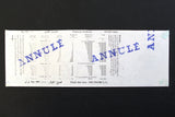 Lebanon National Lottery (Specimen) Loterie Nationale Libanaise 1995 Jun. 8 ورقة اليانصيب الوطني اللبناني