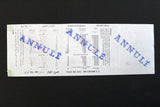 Lebanon National Lottery (Specimen) Loterie Nationale Libanaise 1994 Nov. 10 ورقة اليانصيب الوطني اللبناني