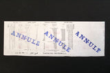 Lebanon National Lottery (Specimen) Loterie Nationale Libanaise 1994 Aug. 25 ورقة اليانصيب الوطني اللبناني
