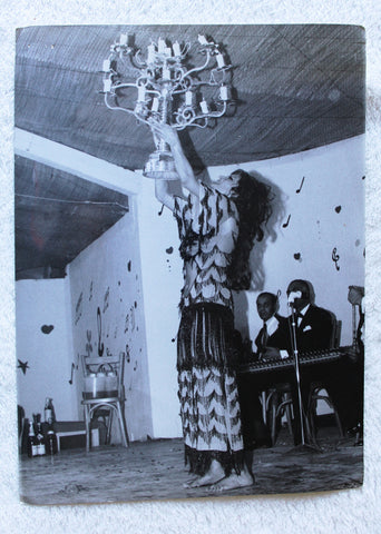 صورة ممثلة وراقصة شرقية مصرية نجوى فؤاد Nagwa Fouad Belly Dancer Orig Photo 70s