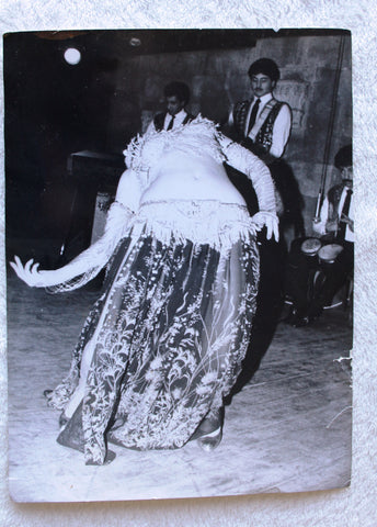 صورة راقصة شرقية وممثلة مصرية نادية جمال Nadia Gamel Belly Dancer Org. Photo 70s?