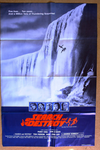 Search and Destroy (Perry King) 41"x27" Original Movie US Poster 70s