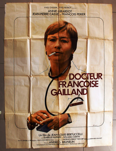 Docteur Francoise Gailland (Jean-Pierre Cassel) 46"x61" French Movie Original Poster 70s