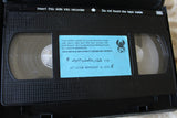 شريط فيديو مسلسل قطار منتصف الليل PAL (6 Parts) Arabic Lebanese BTR VHS Tape