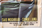 That Man From Teheran {Sabah} Lebanon/Iran 55x39in Italian 2F Movie Poster 60s