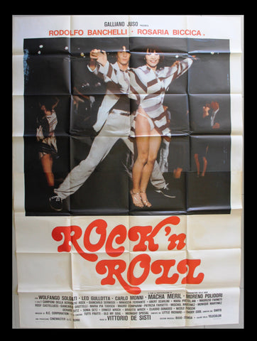 Rock'N Roll (Rudolph Banchelli) Italian Movie Poster (4F) 70s
