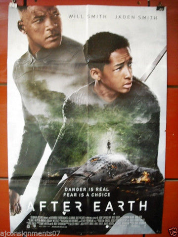 After Earth {Will Smith} 40X27 Original Folded Movie Poster 2013