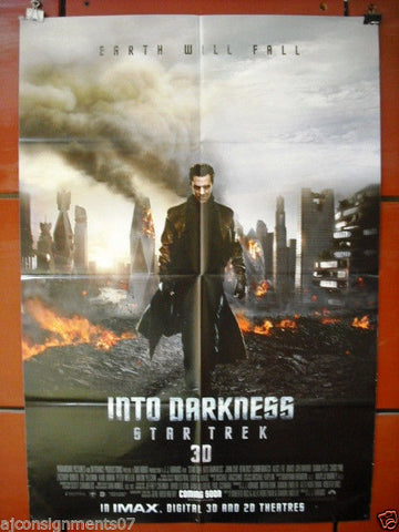 Star Trek Into Darkness {Chris Pine} Int. Orig. 40x27  Movie Poster 2013