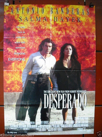 Desperado Lebanese Orig 40x27 Movie Poster 1995
