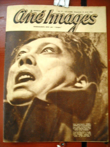 Cine Images French Vintage Magazine # 72 {Harry Baur} 1933