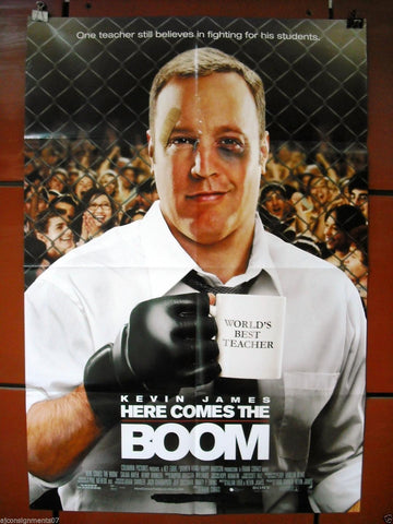 Here Comes the Boom Kevin James 40"X27" Original INT DB Folded Movie Poster 2012