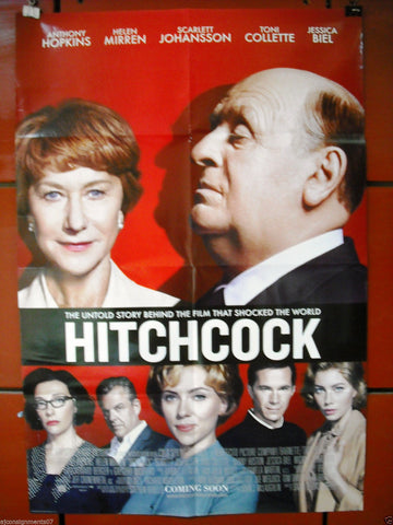 Hitchcock {Anthony Hopkins} 40X27 Original Folded Movie Poster 2012