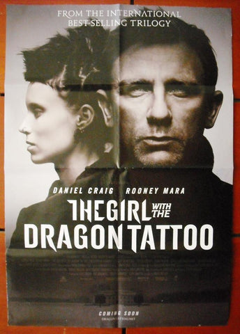Girl with the Dragon Tattoo - Double Sided INT. Movie Poster