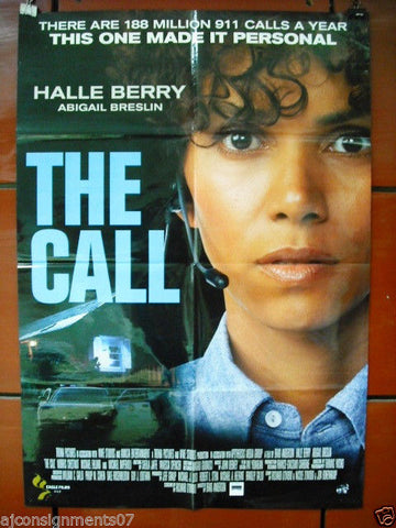 The Call {Halle Berry} Original INT. 40"x27" Movie Poster 2013