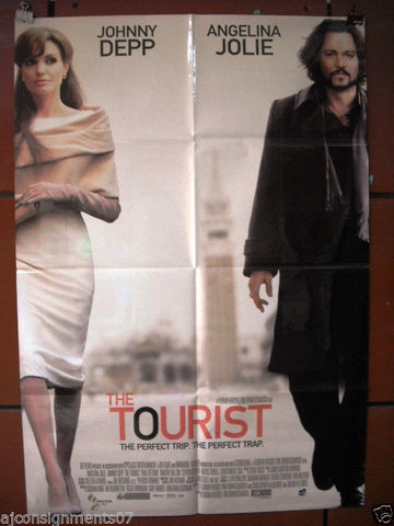 The Tourist {Angelina Jolie} Original 27"x41" Movie Poster 2010