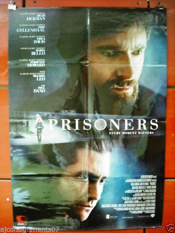 Prisoners {Hugh Jackman} 40"X27" Original Folded Movie Poster 2013
