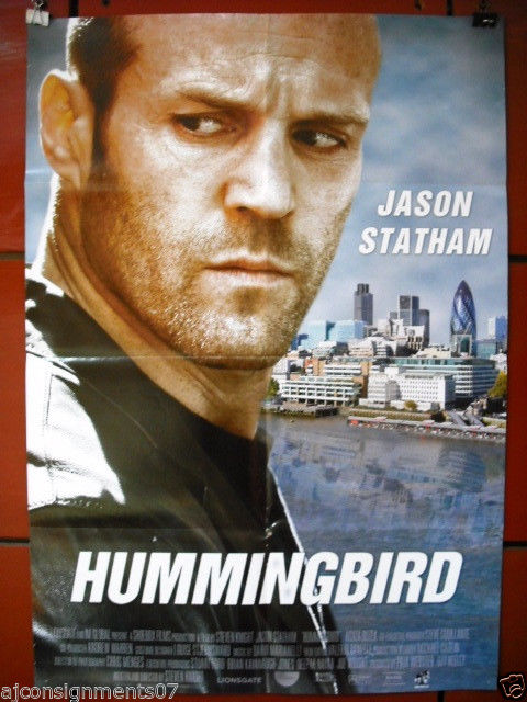 Hummingbird Jason Statham 40X27 Original Folded Movie Poster 2013