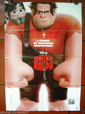 Wreck-It Ralph Original 27"x39" Orignal International Movie Poster 2012