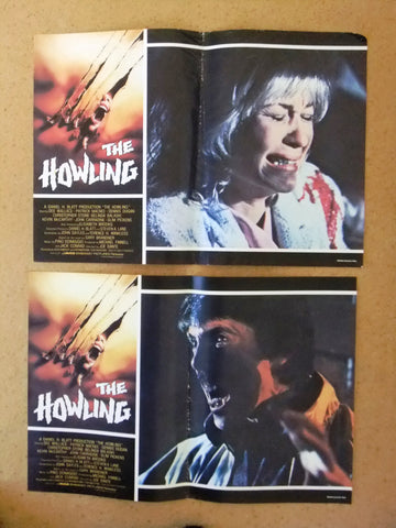 (Set of 6) THE HOWLING (DEE WALLACE/JOE DANTE) Italian Movie Lobby Card 80s