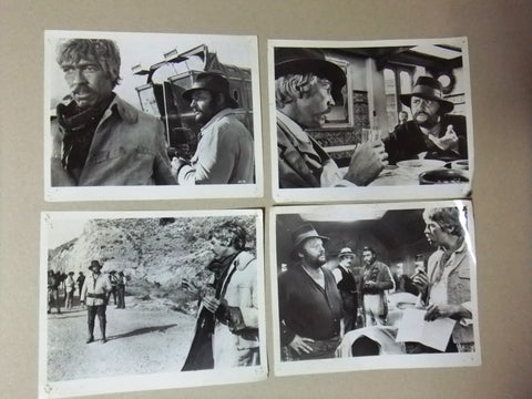 (Set of 4) DUCK YOU SUCKER (Rod Steiger) Original Movie Lobby Stills Photos 70s