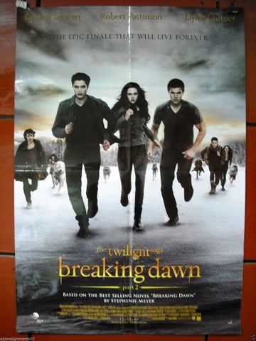 The Twilight Saga Breaking Dawn (Part 2) 40X27 Original Folded Movie Poster 2012