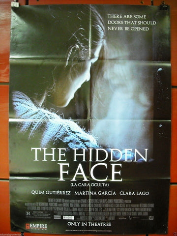 The Hidden Face {Juan Alfonso Baptista} 40X27 Original Folded Movie Poster 2011