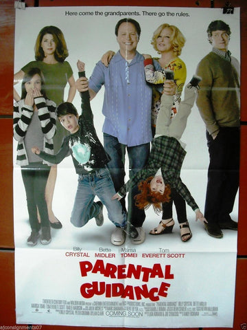 Parental Guidance {Billy Crystal} 40X27 Original Int. Folded Movie Poster 2012