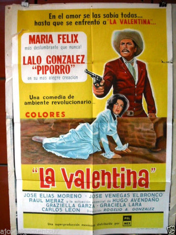 La Valentina Argentinean Movie Poster 50s