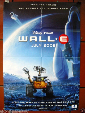 Wall E ORG. 40x27 Movie Original Lebanese Poster 2008