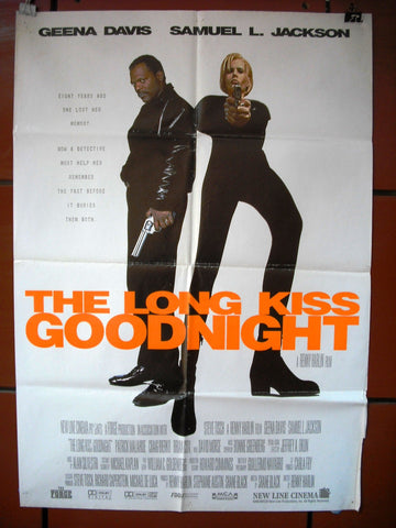 The Long Kiss Goodnight (Samuel L. Jackson) ORG. 40x27 Movie Poster 1996
