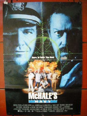 McHale's Navy (Tom Arnold) ORG. 27x40" Movie DS Poster 1997