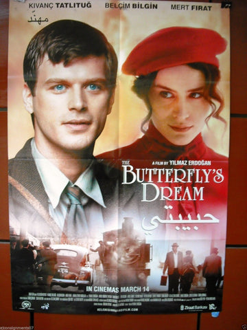 The Butterfly's Dream {Kivanç Tatlitug} Original INT Turkish Movie Poster 2013