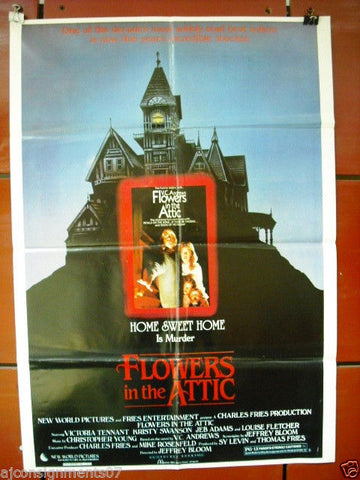 Flowers in the Attic {Louise Fletcher} Original INT. 40"x27" Movie Poster 80s