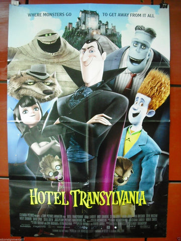 Hotel Transylvania 40"X27" Original INT DB Folded Movie Poster 2012