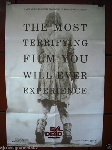 Evil Dead {Jane Levy} DB Original INT. 40"x27" Movie Poster 2013